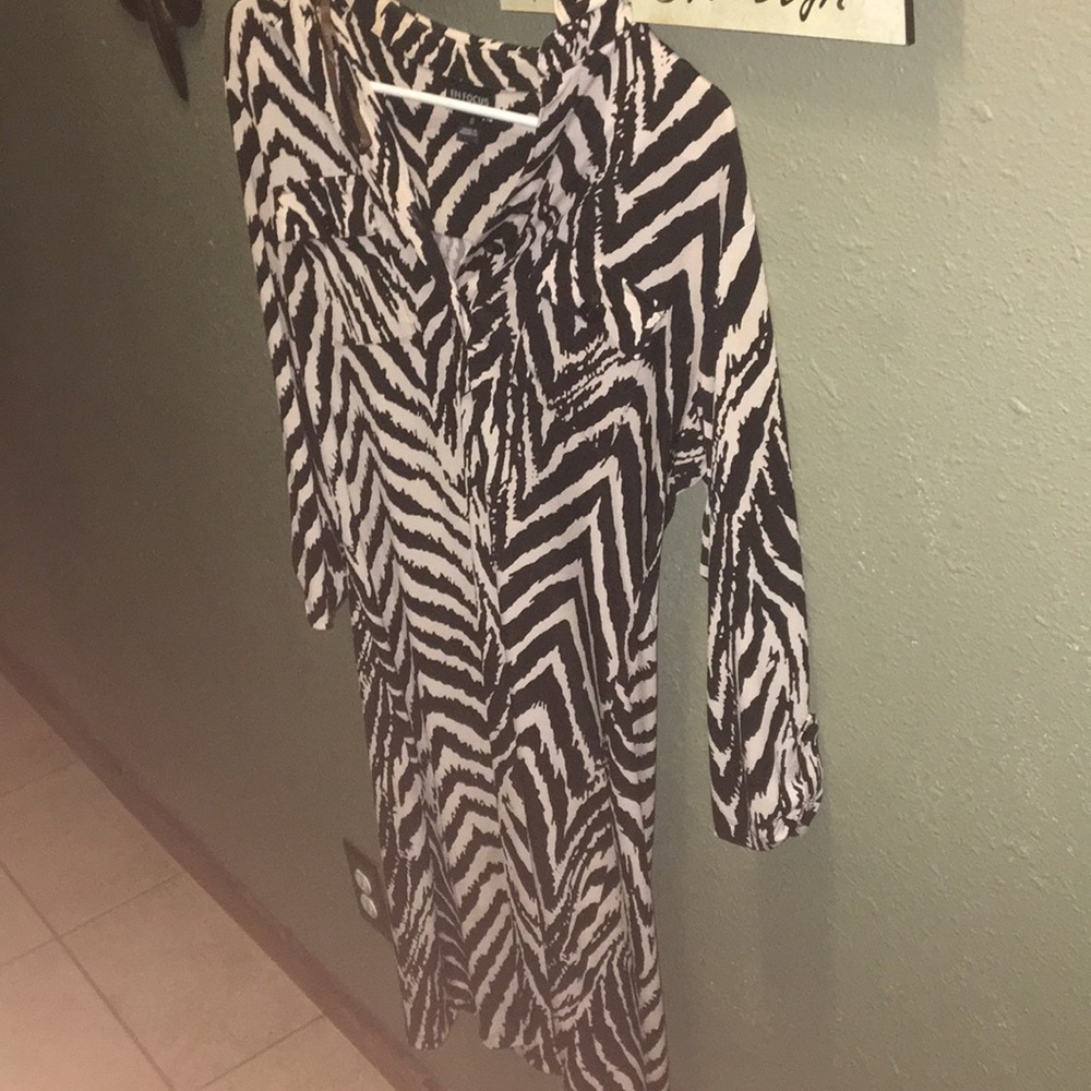 Cute sexy print dress